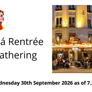 Mná na hEiréann Rentrée Gathering at Café Dada